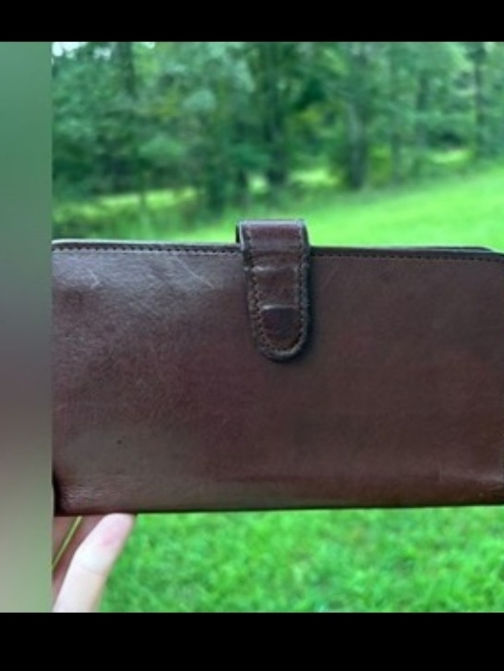 Coach Brown Leather Continental Wallet - Picture 5 of 7